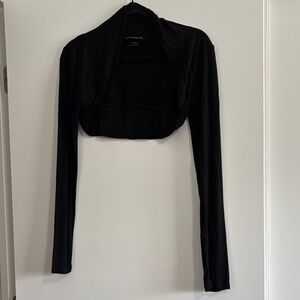 Elegant Black Long Sleeve shrug